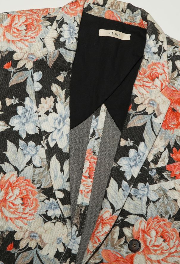 Céline Resort 2012 Floral Piqué Blazer - 8