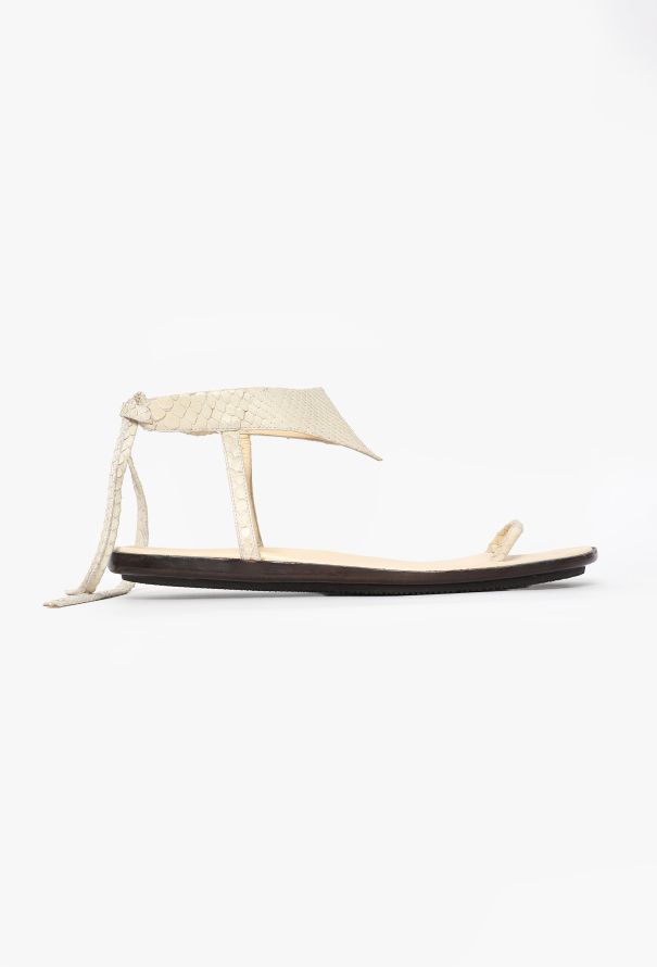 Helmut Lang Python Wrap Sandals, S/S 2001 - 3
