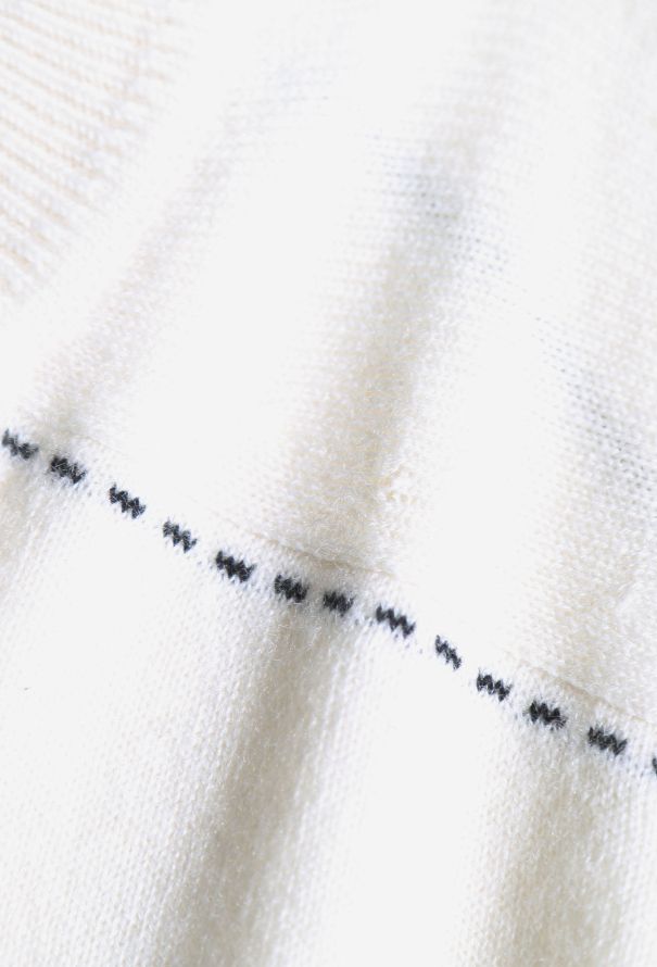 Hermès Stitched Cashmere Sweater - 6