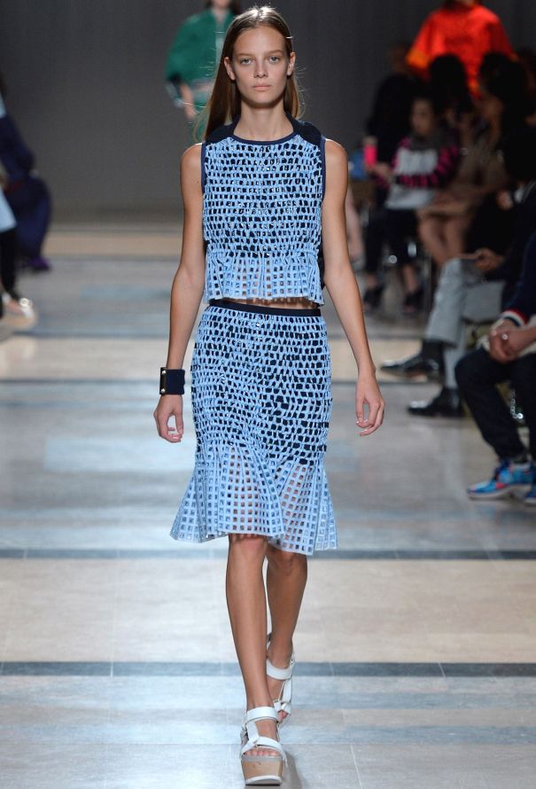 Sacai S/S 2014 Cut-Out Ensemble - 2