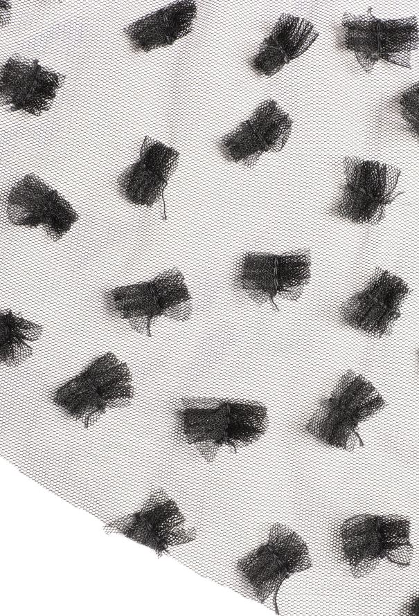 Rodarte S/S 2019 Bow Appliqué Tulle Skirt - 8