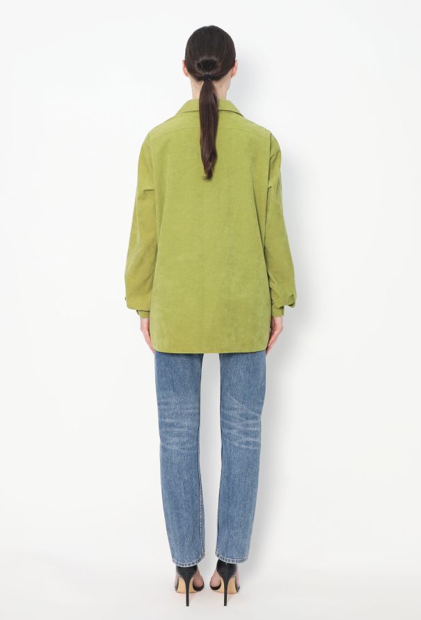 Halston Rare F/W 1973 Ultrasuede Tunic Top - 4