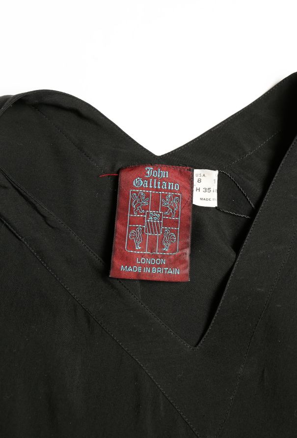 John Galliano COLLECTOR 1986 'Forgotten Innocents' Ruched Dress - 4