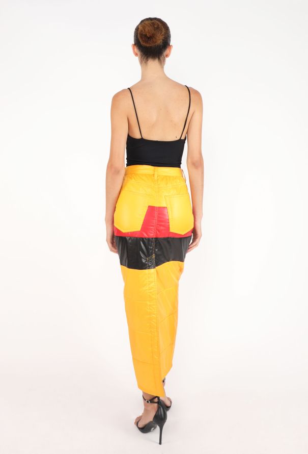 Junya Watanabe Color-Block Padded Skirt, F/W 2004 - 5