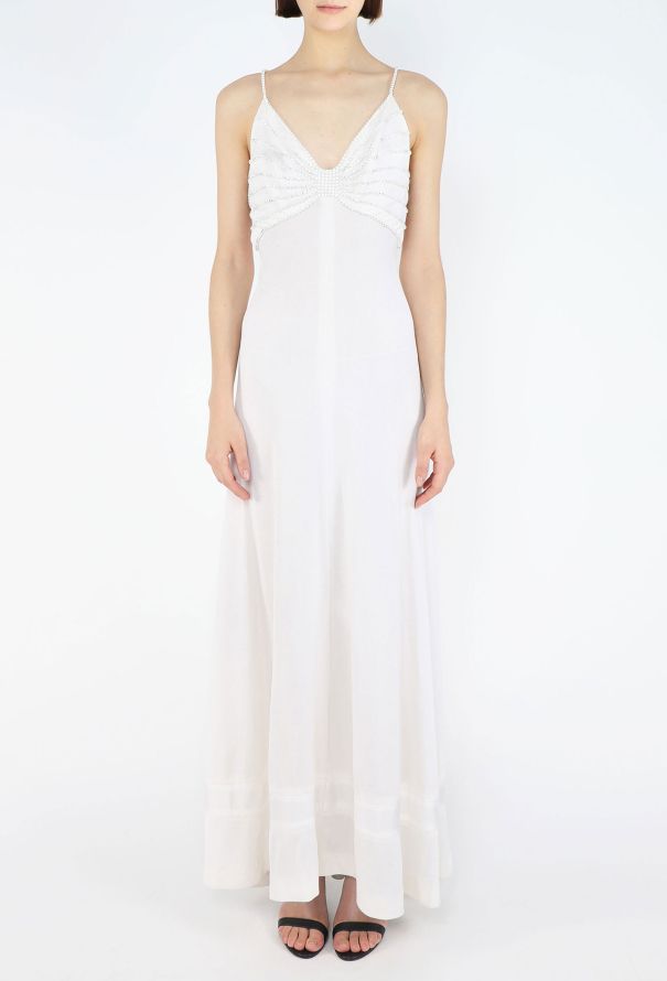 Azzaro 1975 Strass Butterfly Open-Back Gown - 6