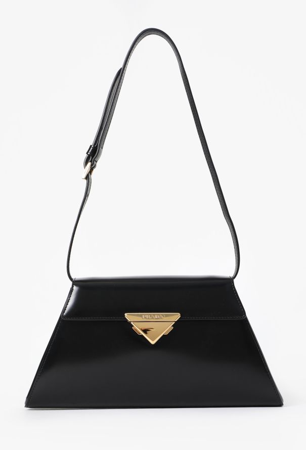 Prada Black Triangle Shoulder Bag, F/W 2023 - 1