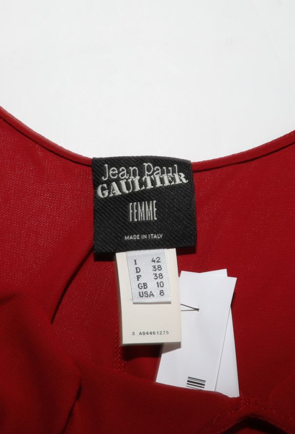 Jean Paul Gaultier Cowl-Neck Open Back Dress, Early 2000s - 6