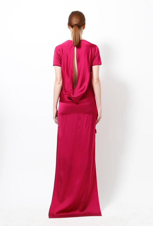 Stella McCartney Stella McCartney Charmeuse Train Dress - 5