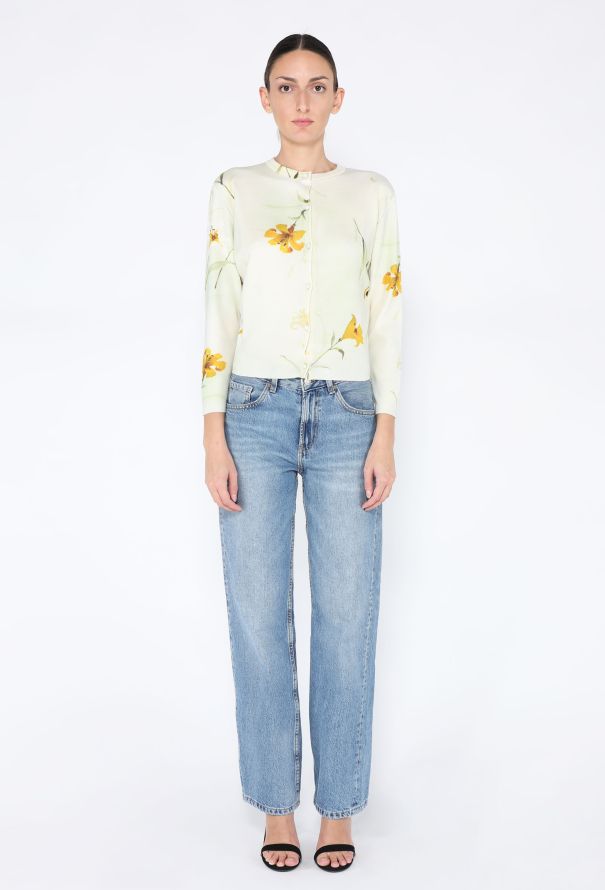 Balenciaga 2020 Floral Print Cardigan - 3