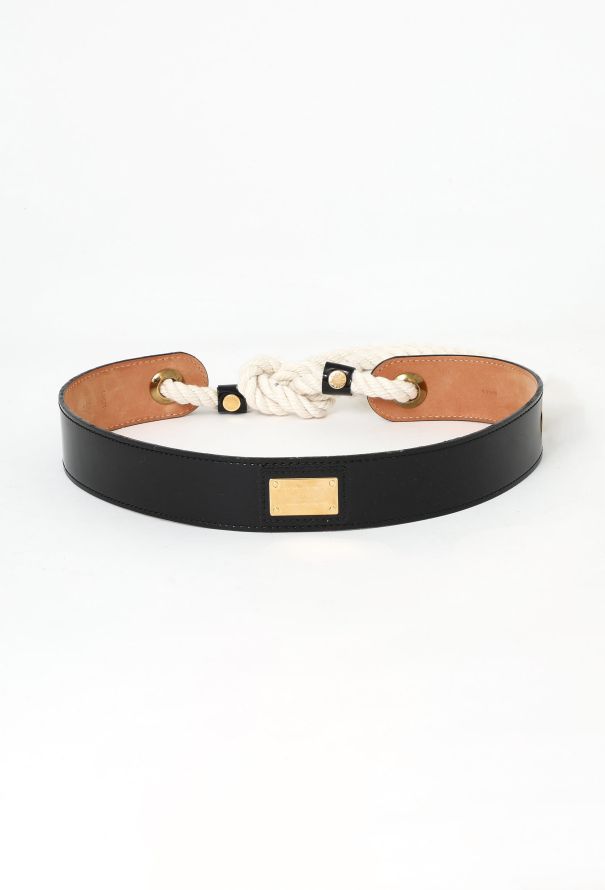 Louis Vuitton Resort 2010 Patent Leather Rope Belt - 3