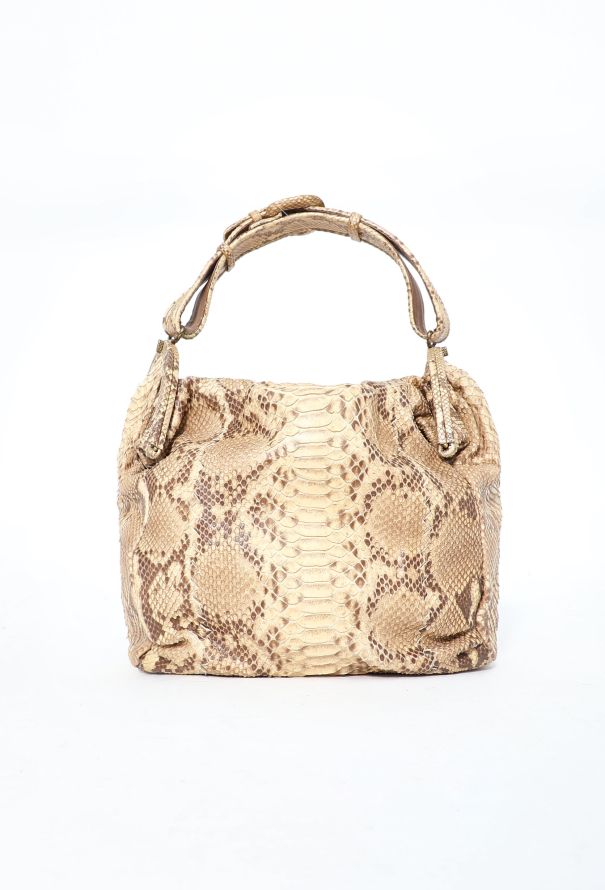 Bottega Veneta Limited Edition F/W 2008 Python Hobo Bag - 1