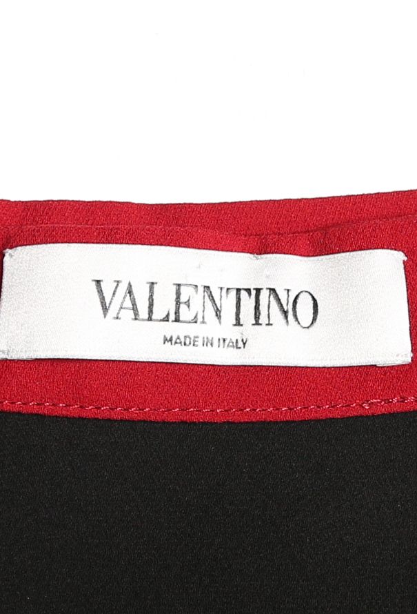 Valentino Pre-Fall 2015 Pleated Silk Skirt Black - 5