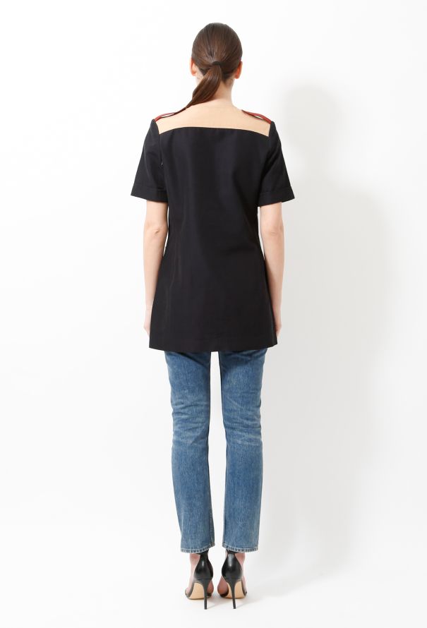 Céline Colorblock Cotton Tunic - 3