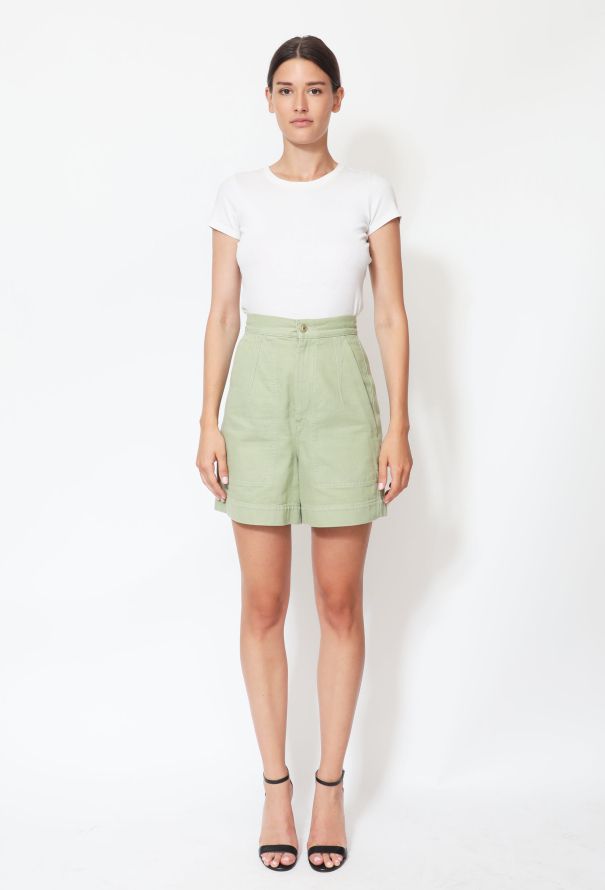 Isabel Marant High Waisted Flared Shorts - 3