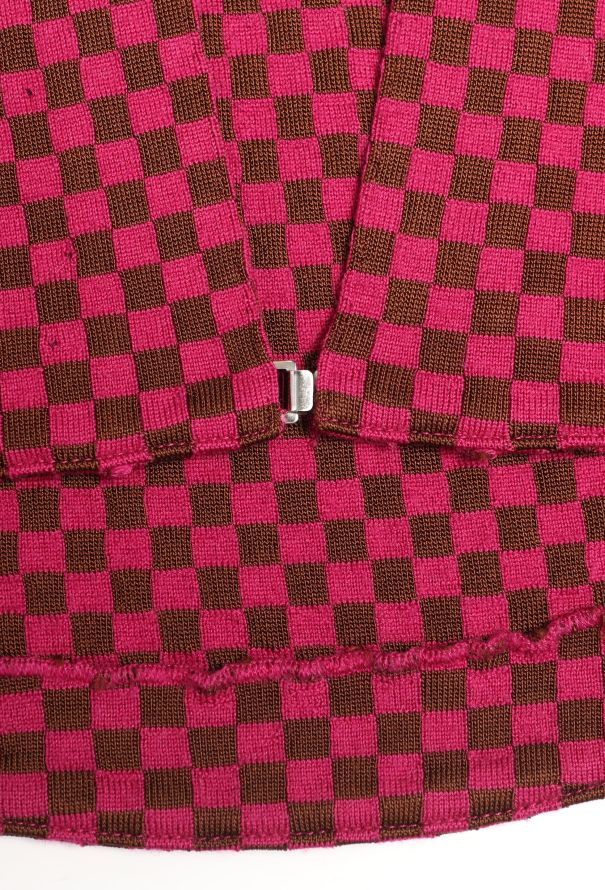 Alaïa 2001 Harlequin Halter Ensemble - 7