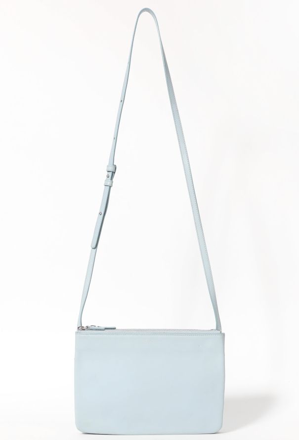 Céline Sky Blue Classic Trio Bag - 1
