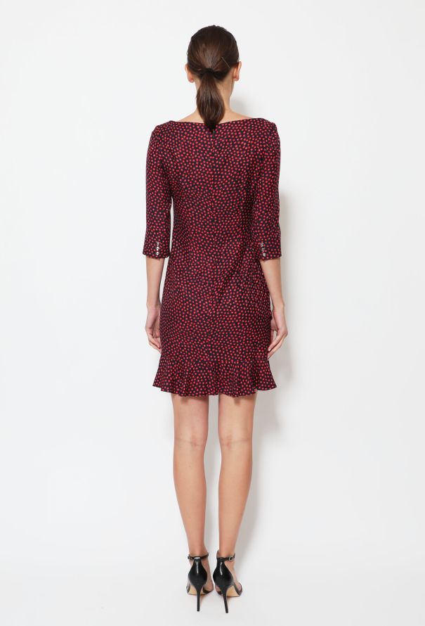 Azzaro Floral 'Jillian' Silk Dress - 3