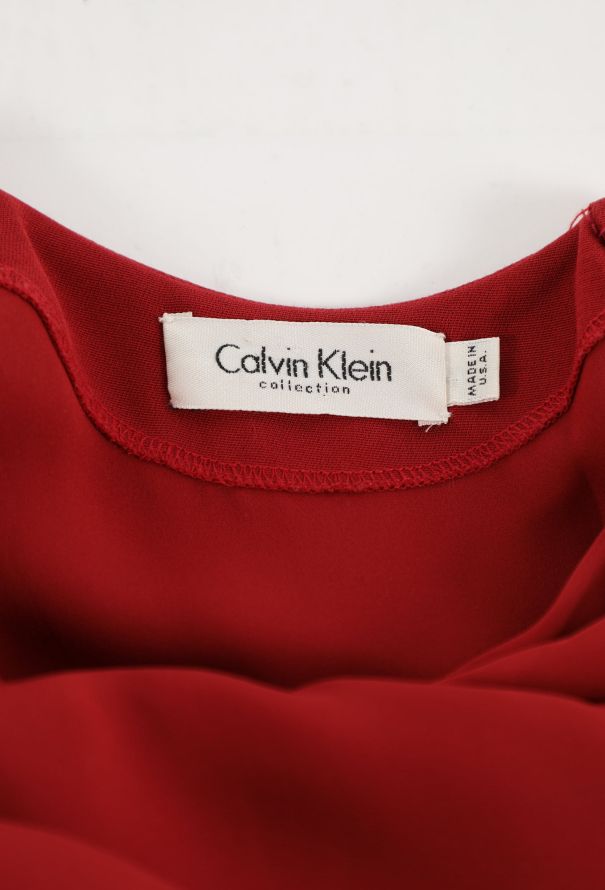 Calvin Klein Open-Back Silk Maxi Dress, 1997 - 5
