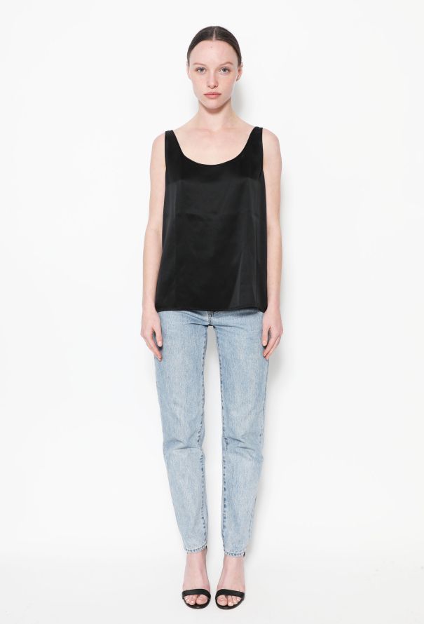 Valentino Vintage Silk Tank Top - 2