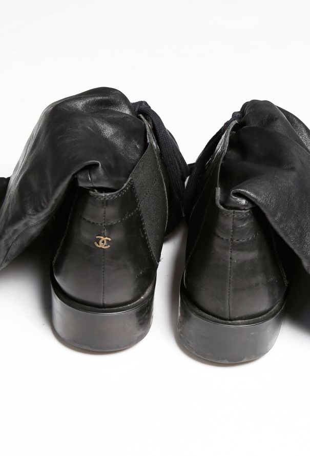 Chanel F/W 2011 Leather Boots - 8