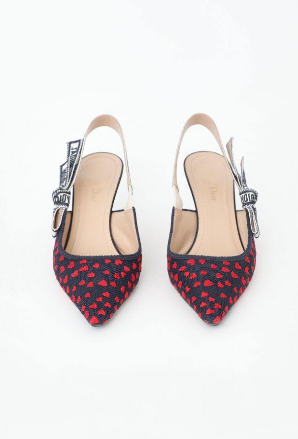Dior 2021 J'Adior Heart Slingback Pumps - 2