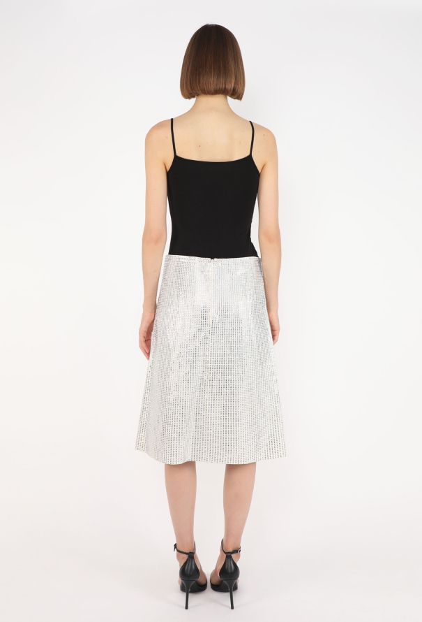 Bottega Veneta Strass Appliqué Skirt, 2019 - 5