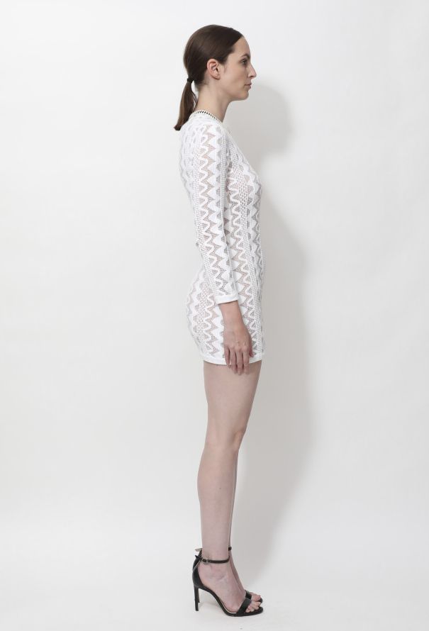 Louis Vuitton S/S 2015 Graphic Knit Dress - 5