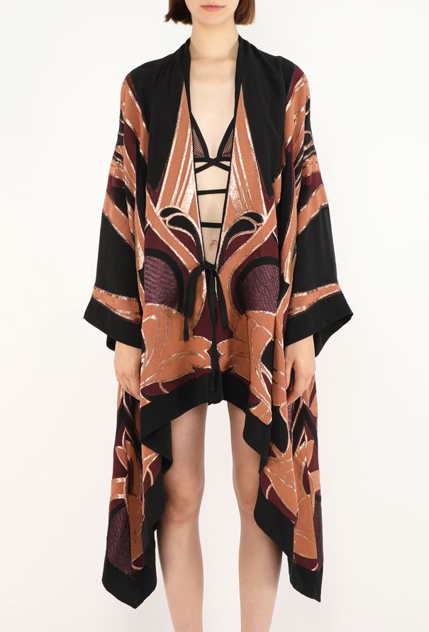 Gucci Art Nouveau Kaftan & Mesh Bralette, S/S 2014 - 5