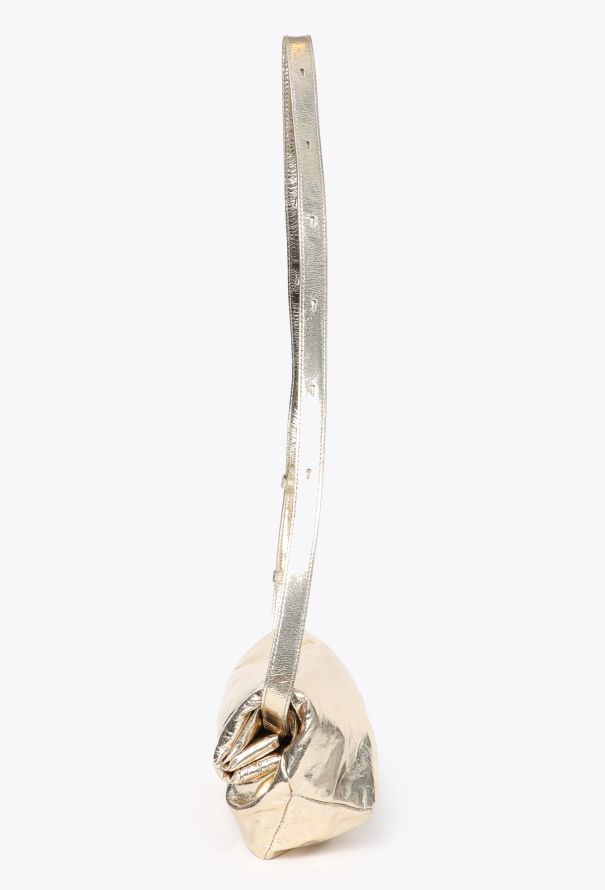 Jil Sander Metallic Small Rollup Bag - 4