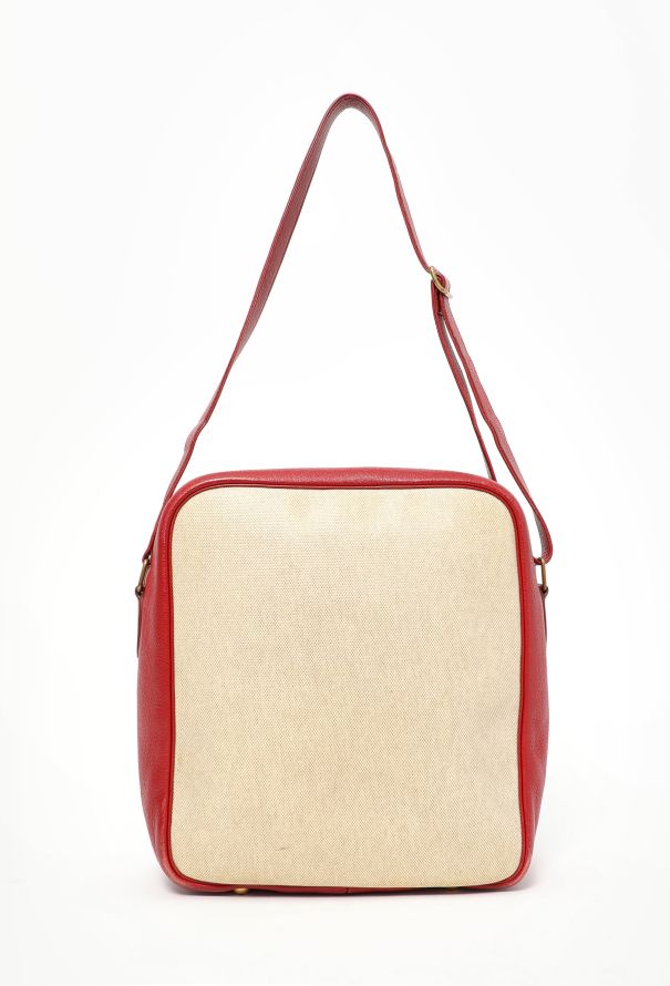 Hermès Toile H & Clemence Victoria Messenger Bag - 3