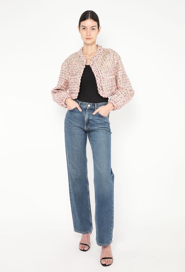 Valentino 2021 Sensation Embellished Tweed Jacket - 2