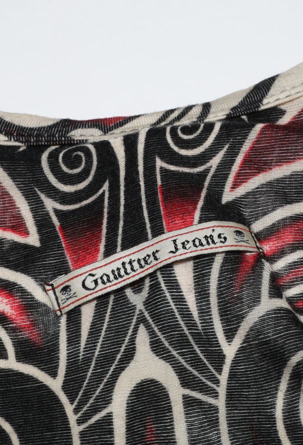 Jean Paul Gaultier Tattoo Print Maxi Dress, S/S 1996 - 9