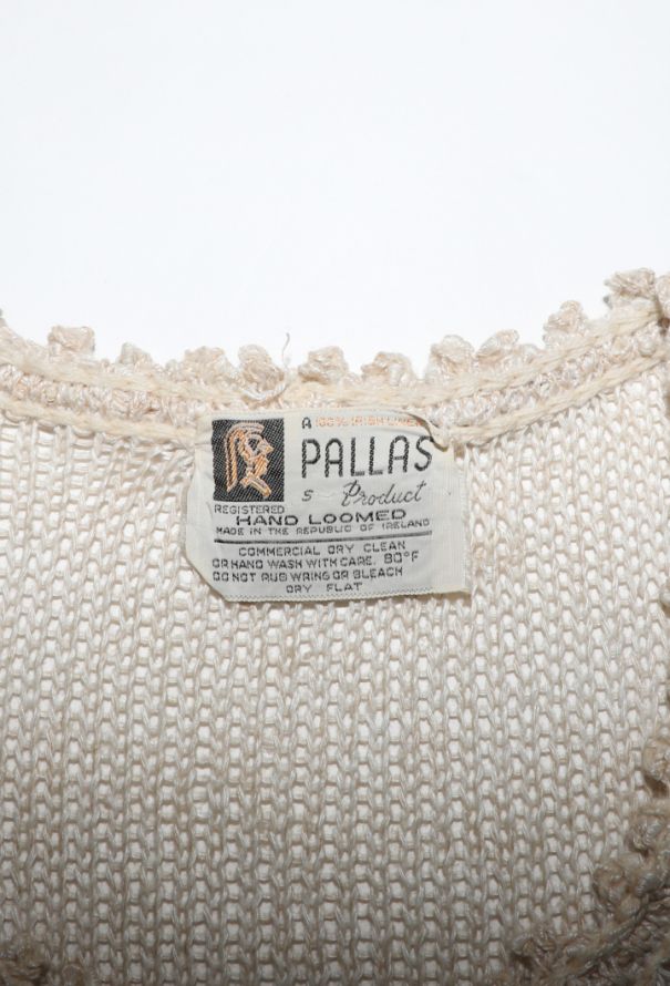 World Treasures Hand-Loomed Irish Linen Dress, 1970s - 5