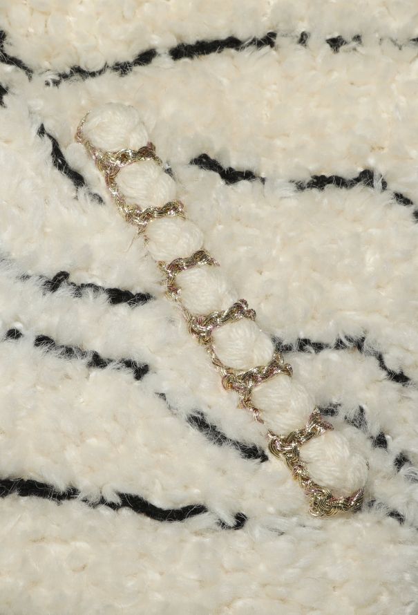 Chanel 2019 Chainlink Shearling Teddy Jacket - 8