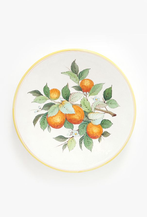 Dior Large Hand-Painted Platter - 1