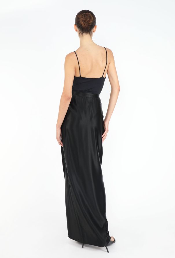Saint Laurent Haute Couture 1985 Draped Wrap Skirt - 6