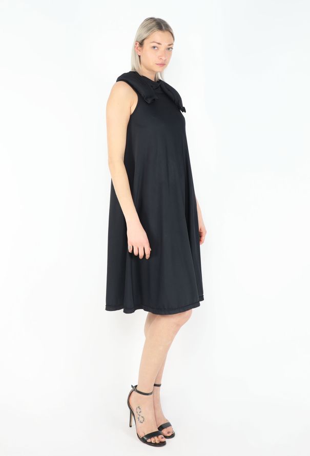 Comme des Garçons Fall 2007 Hand Appliqué Bias Dress - 4