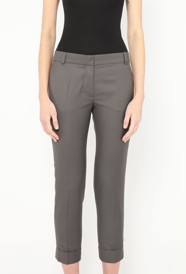Chloé 2006 Cropped Chevron Trousers - 2