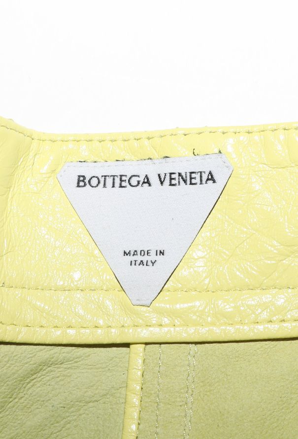 Bottega Veneta F/W 2022 Flared Leather Skirt - 6