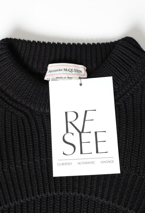 Alexander McQueen 2020 Ultra Cropped Ribbed Top - 4
