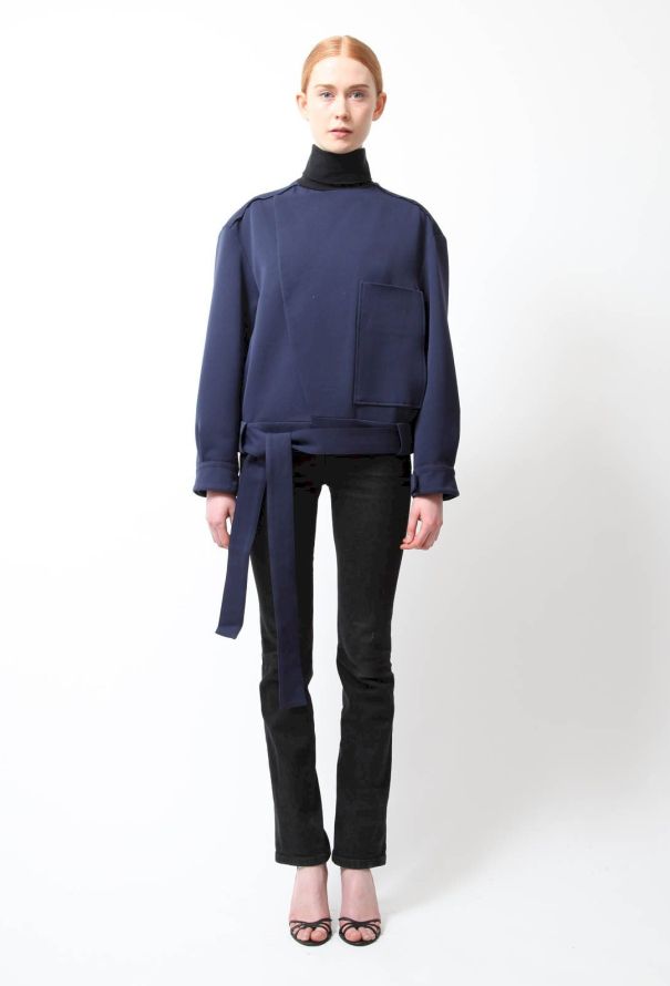 Balenciaga 2012 Navy Bomber - 2