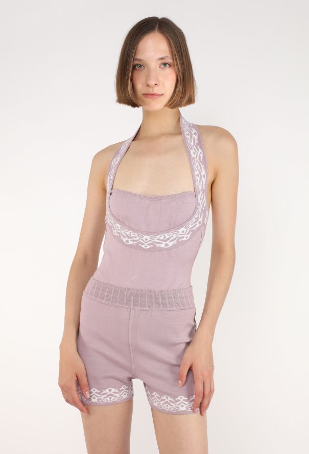 Alaïa Open-Back Halter Set, S/S 1992 - 3