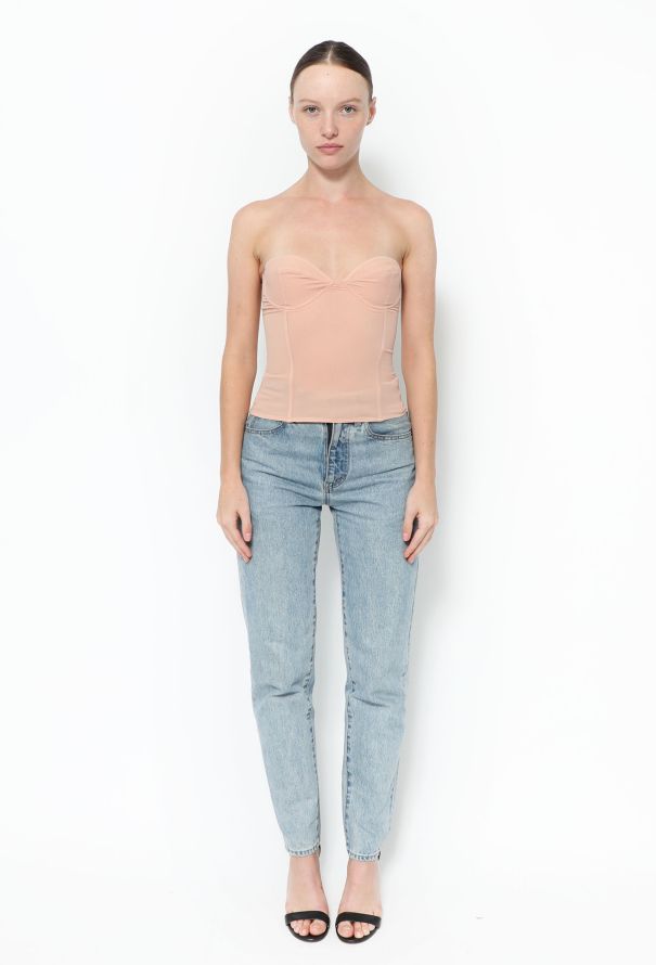 Chiffon Bustier Top - 2
