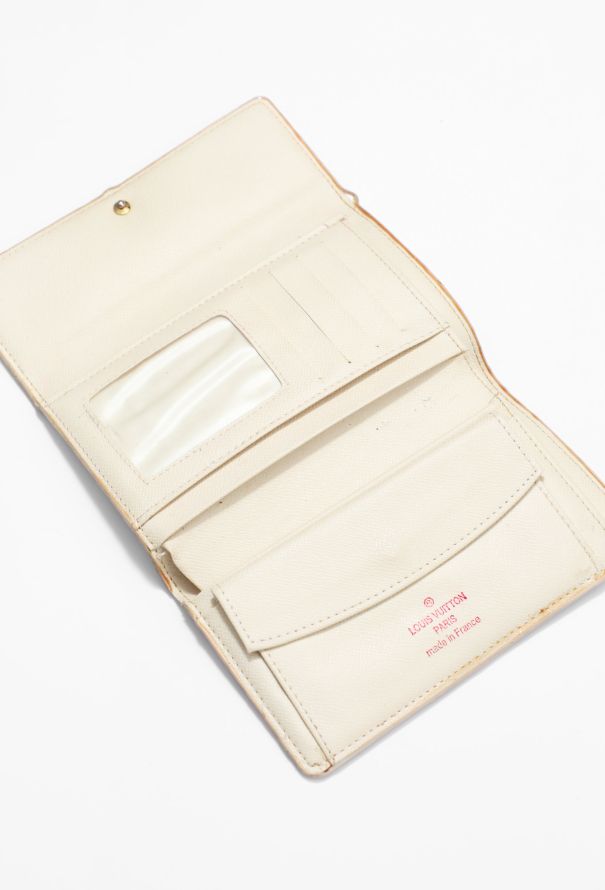Louis Vuitton Dotted 'Damier Azur' Wallet - 4