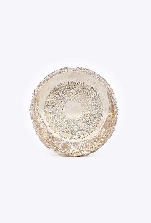 Dior Vintage Silver-Plated Wine Coaster - 4