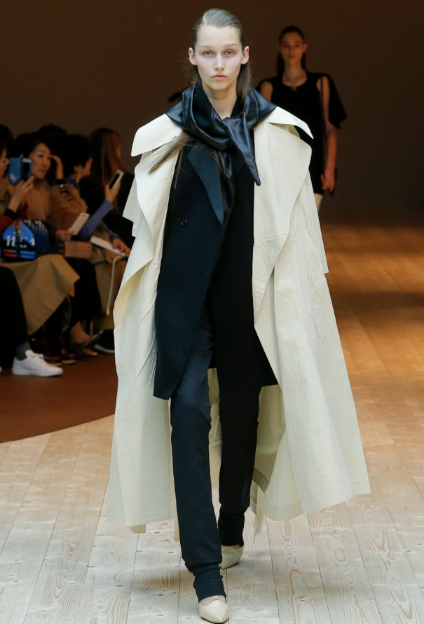 Céline F/W 2017 Tapered Twill Trousers White - 2