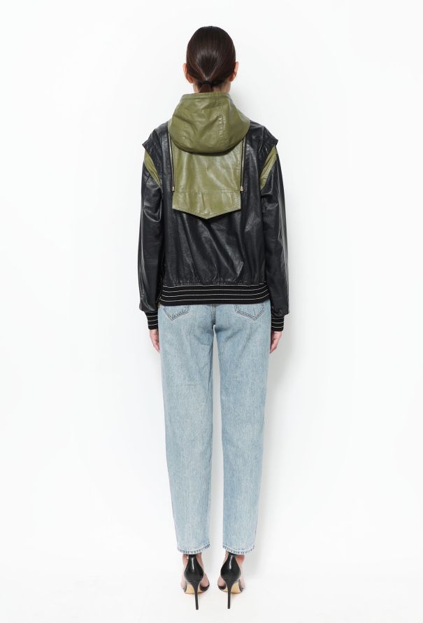 Loewe F/W 2015 Zip Hood Bomber Jacket - 8