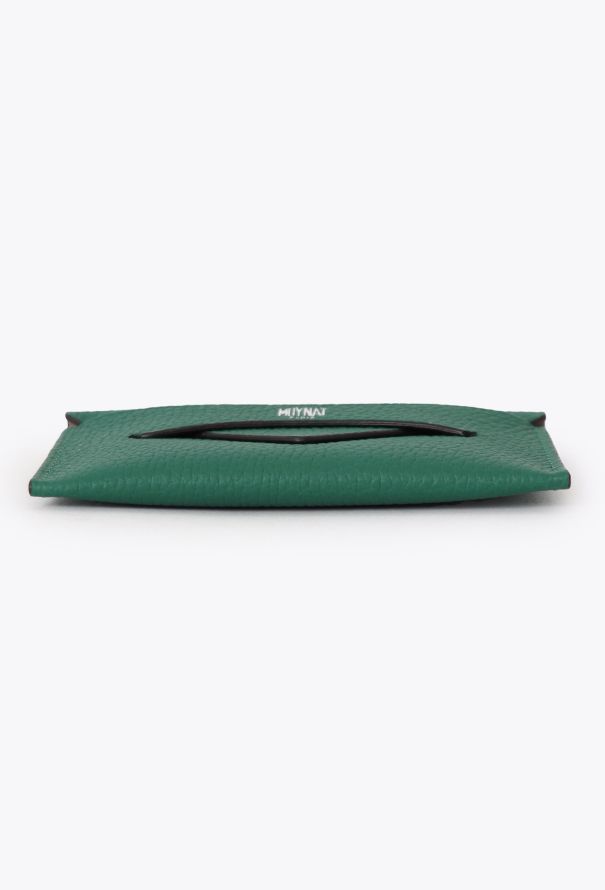 Moynat Green Leather Cardholder - 7