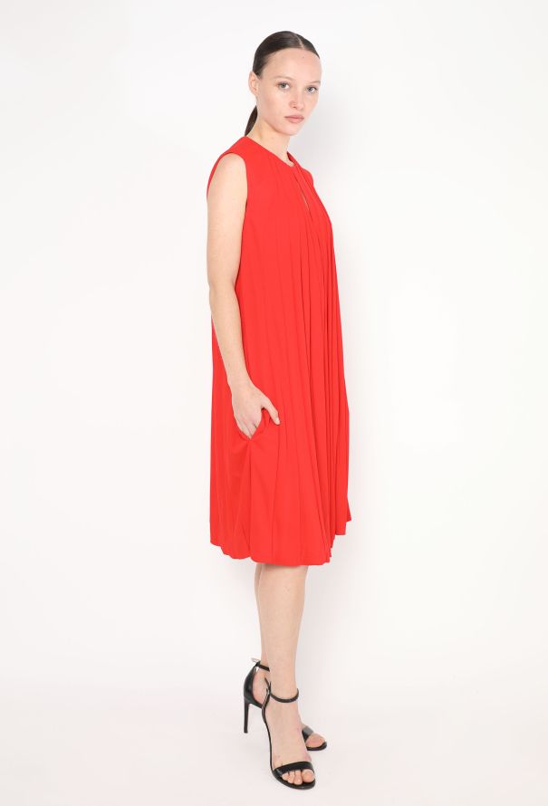 Gucci Pleated Keyhole Dress - 3