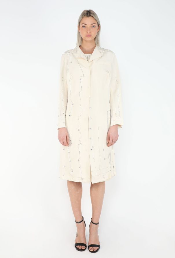 Prada S/S 2006 Embellished Coat & Dress Ensemble - 2